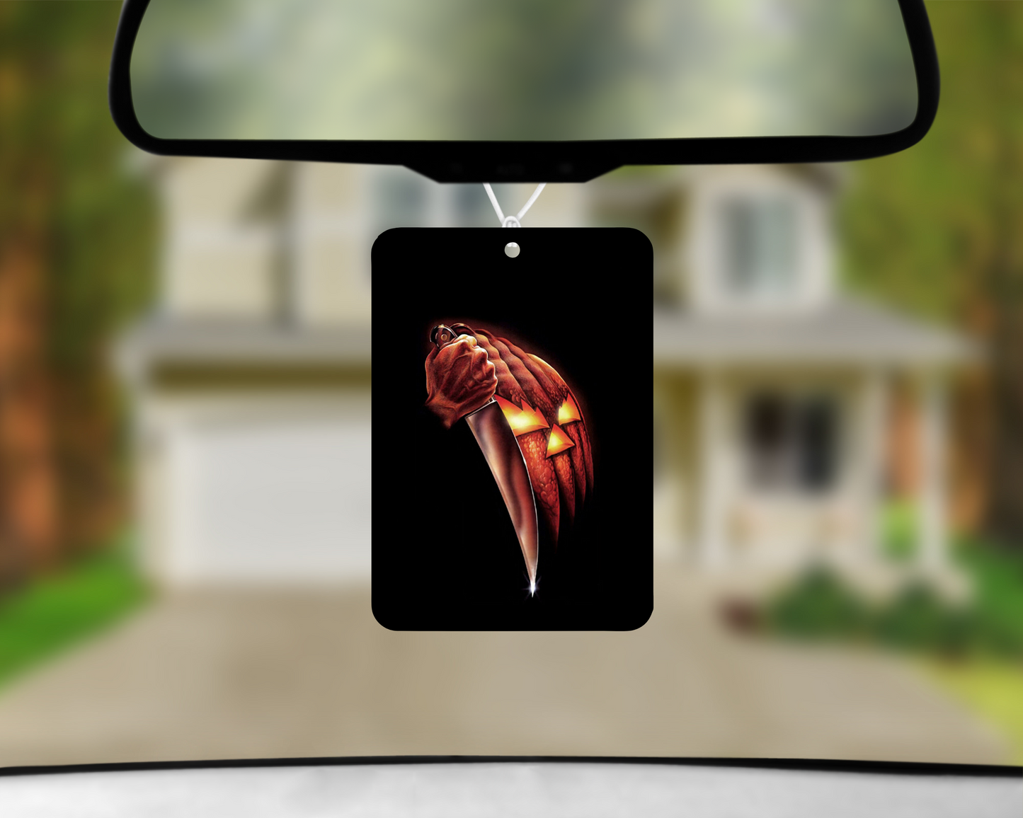 Halloween Logo Air Freshener