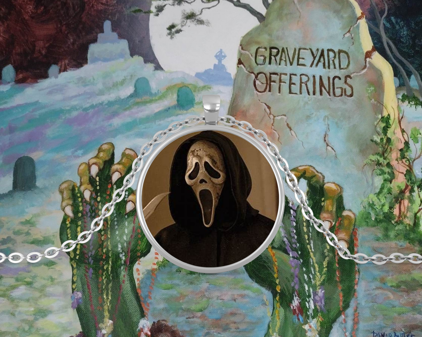 Ghostface Necklace