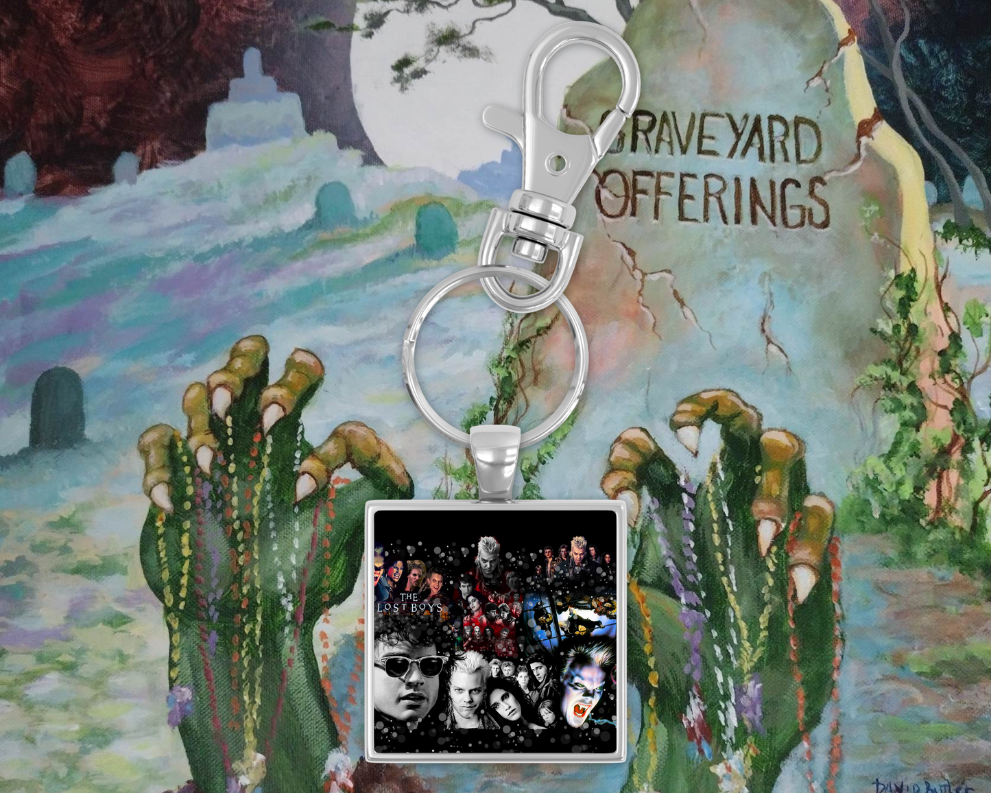 Lost Boys Square Keychain