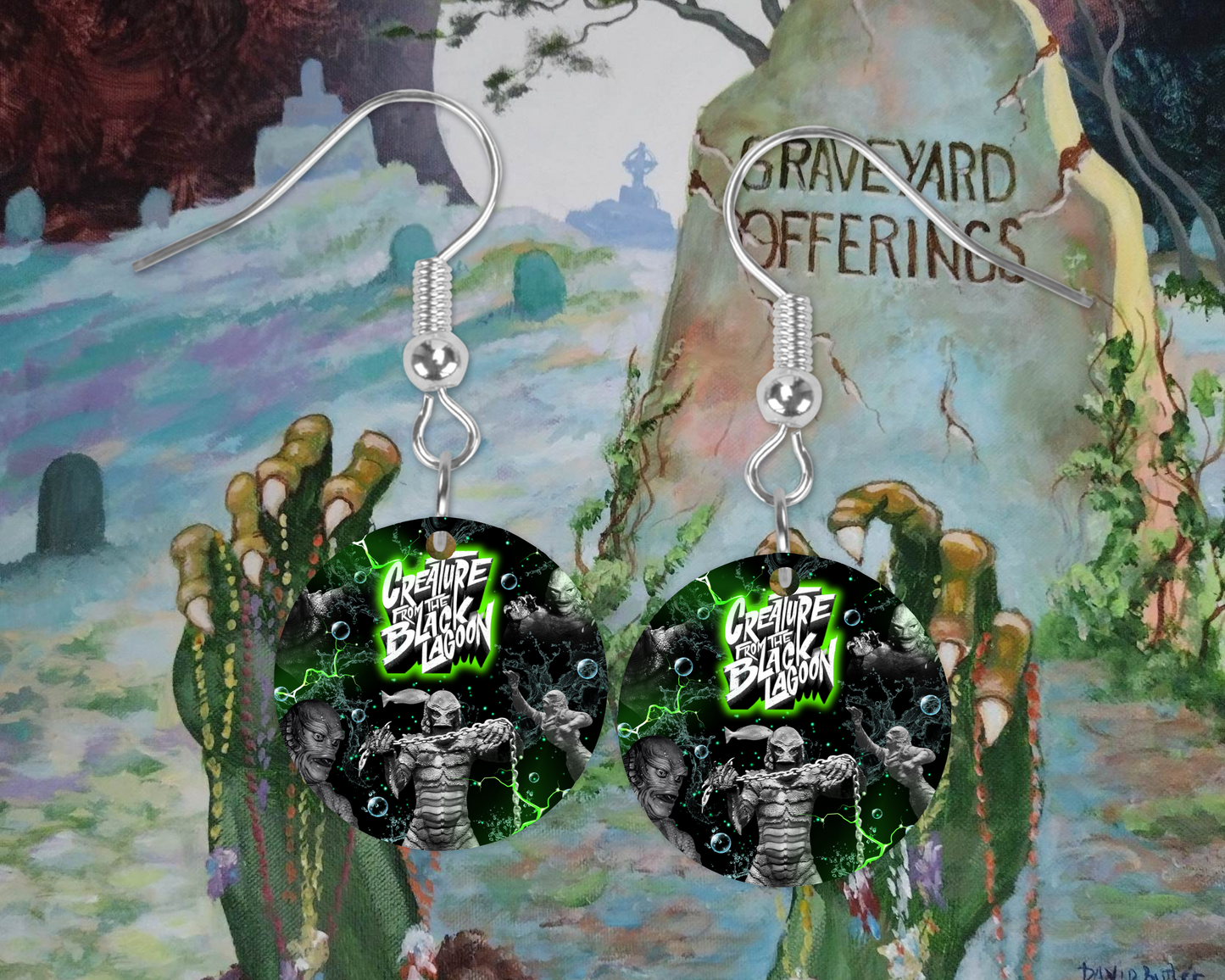 Creature from the Black Lagoon Earrings