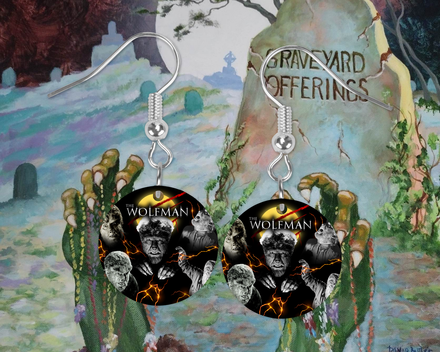 Wolfman Earrings
