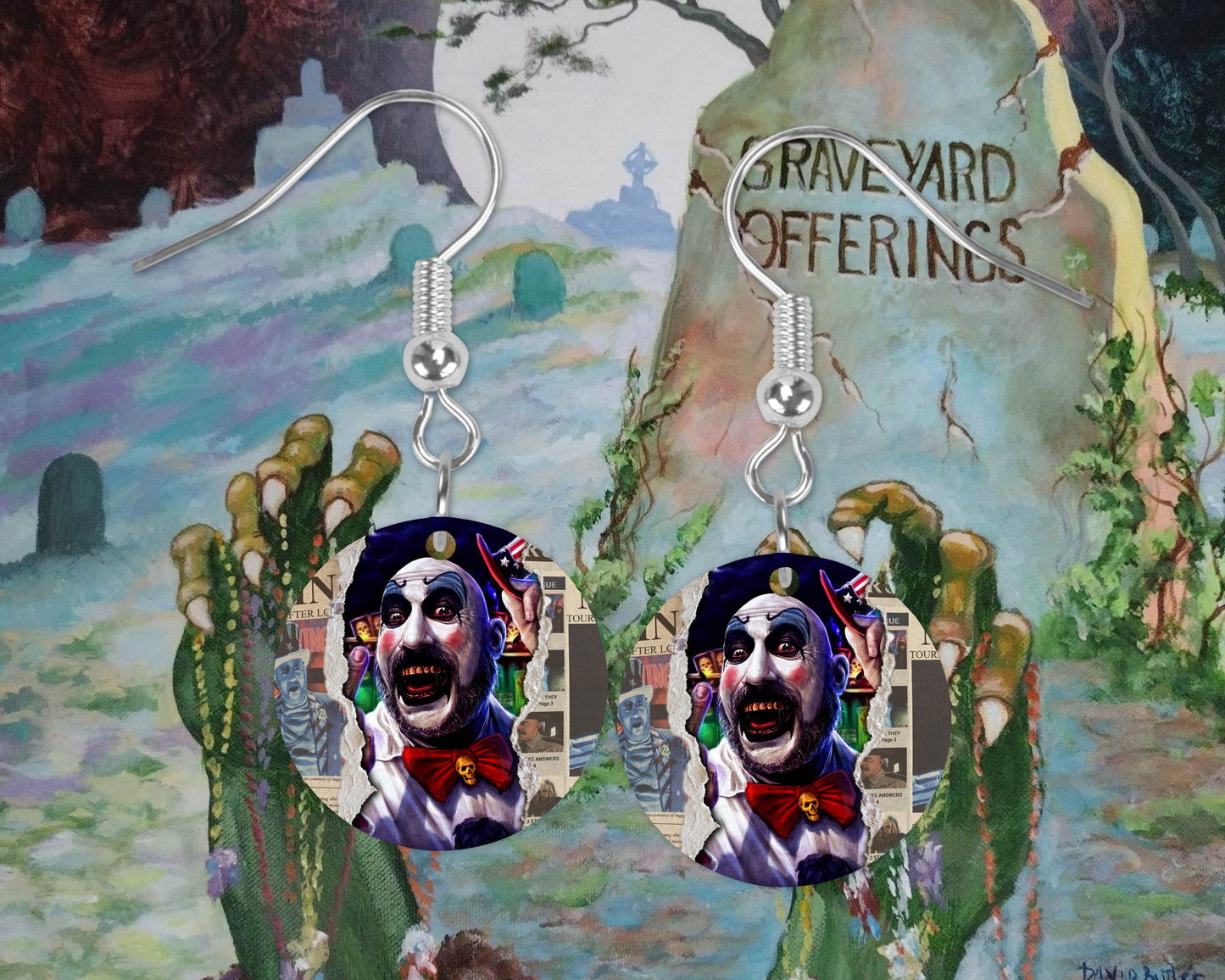 Captain Spaulding Earrings