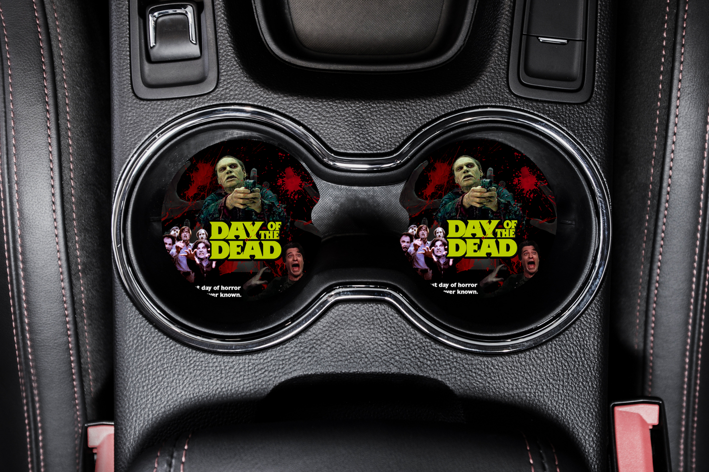 Day of the Dead Car Coaster set of 2
