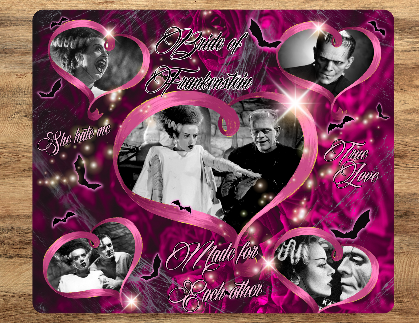 Bride and Frank Mouse Pad