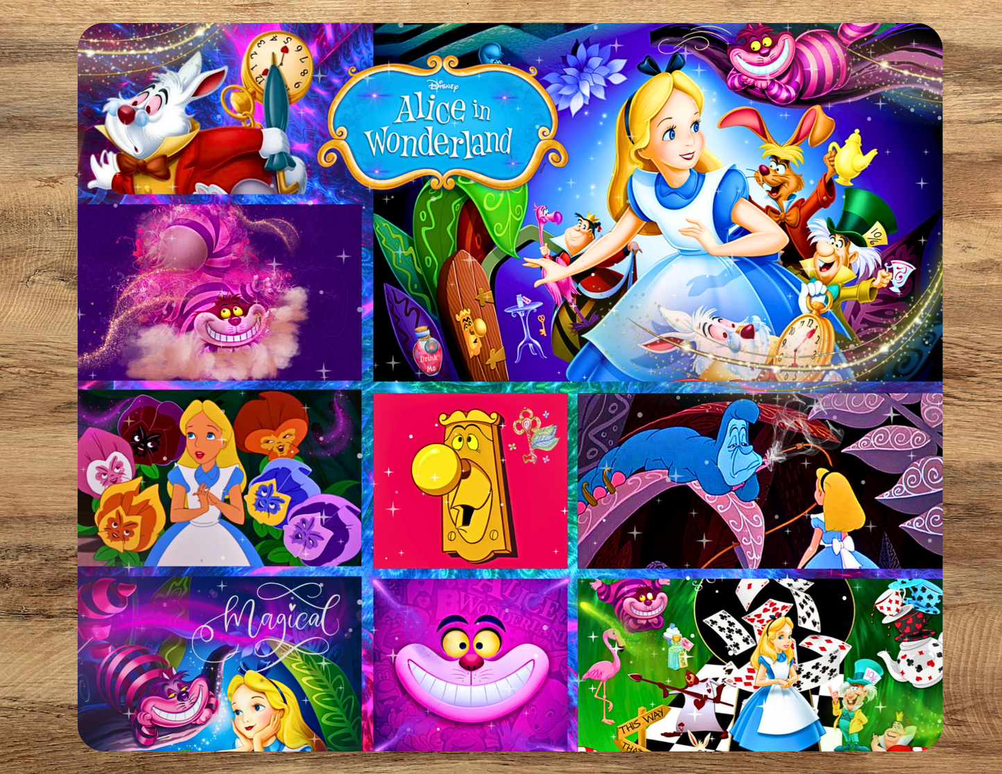 Alice in Wonderland Mouse Pad
