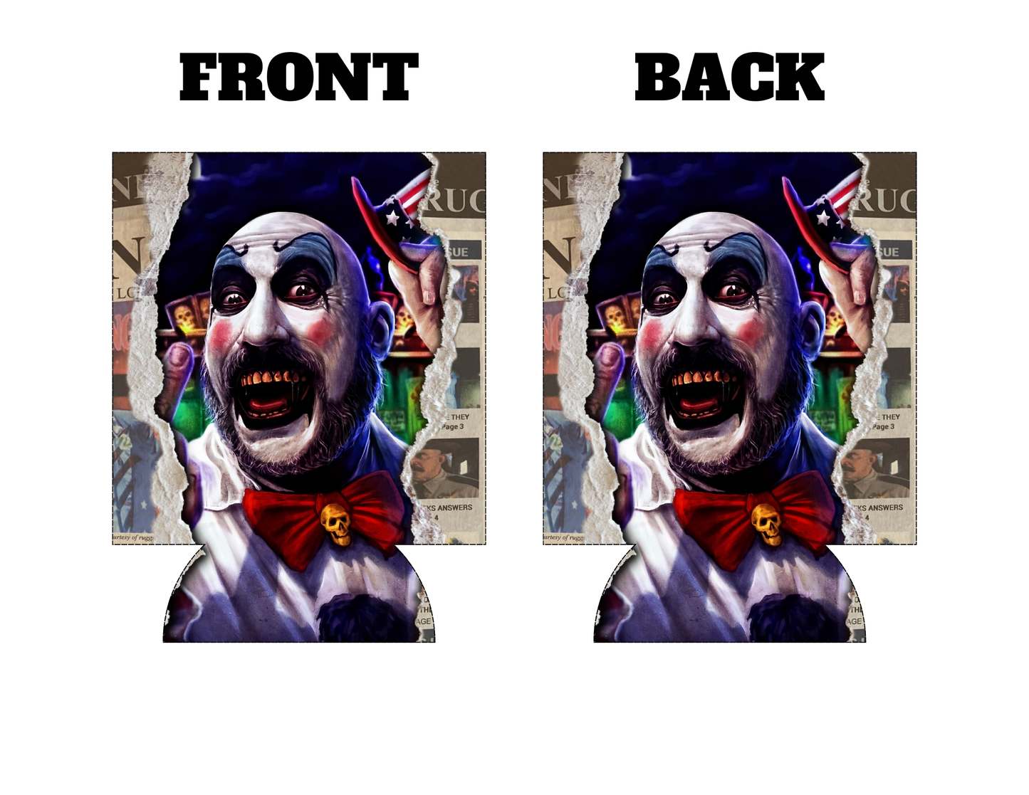 Captain Spaulding Can Cooler