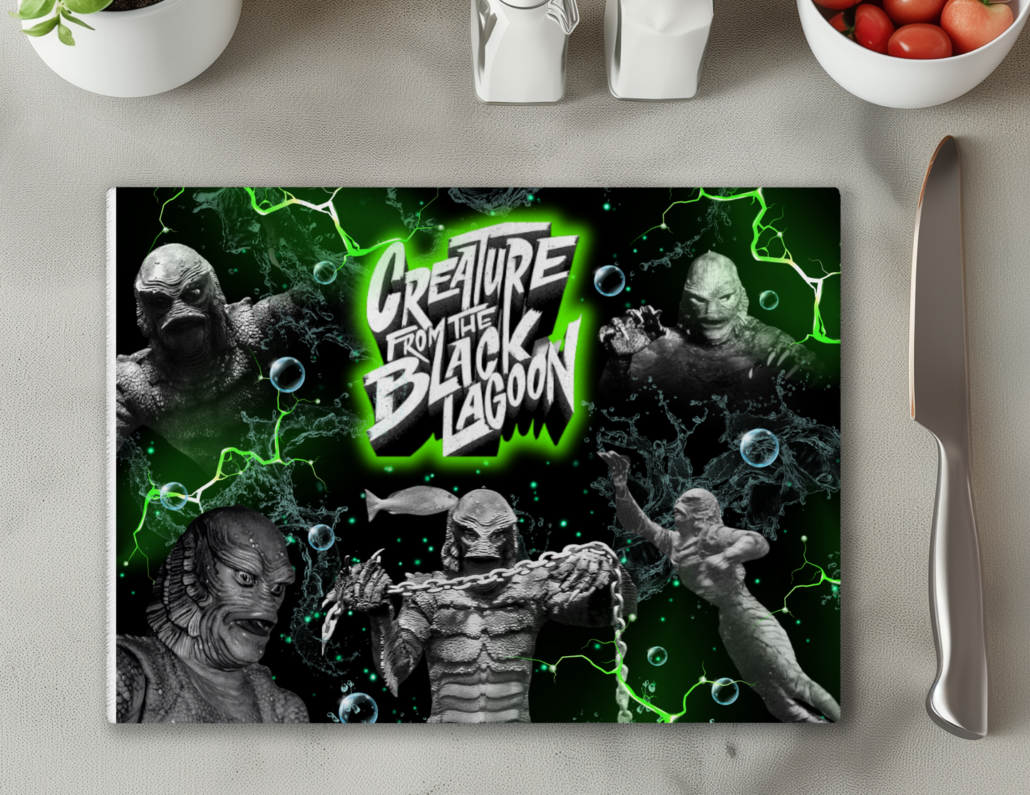Creature of the Black Lagoon Cutting Board