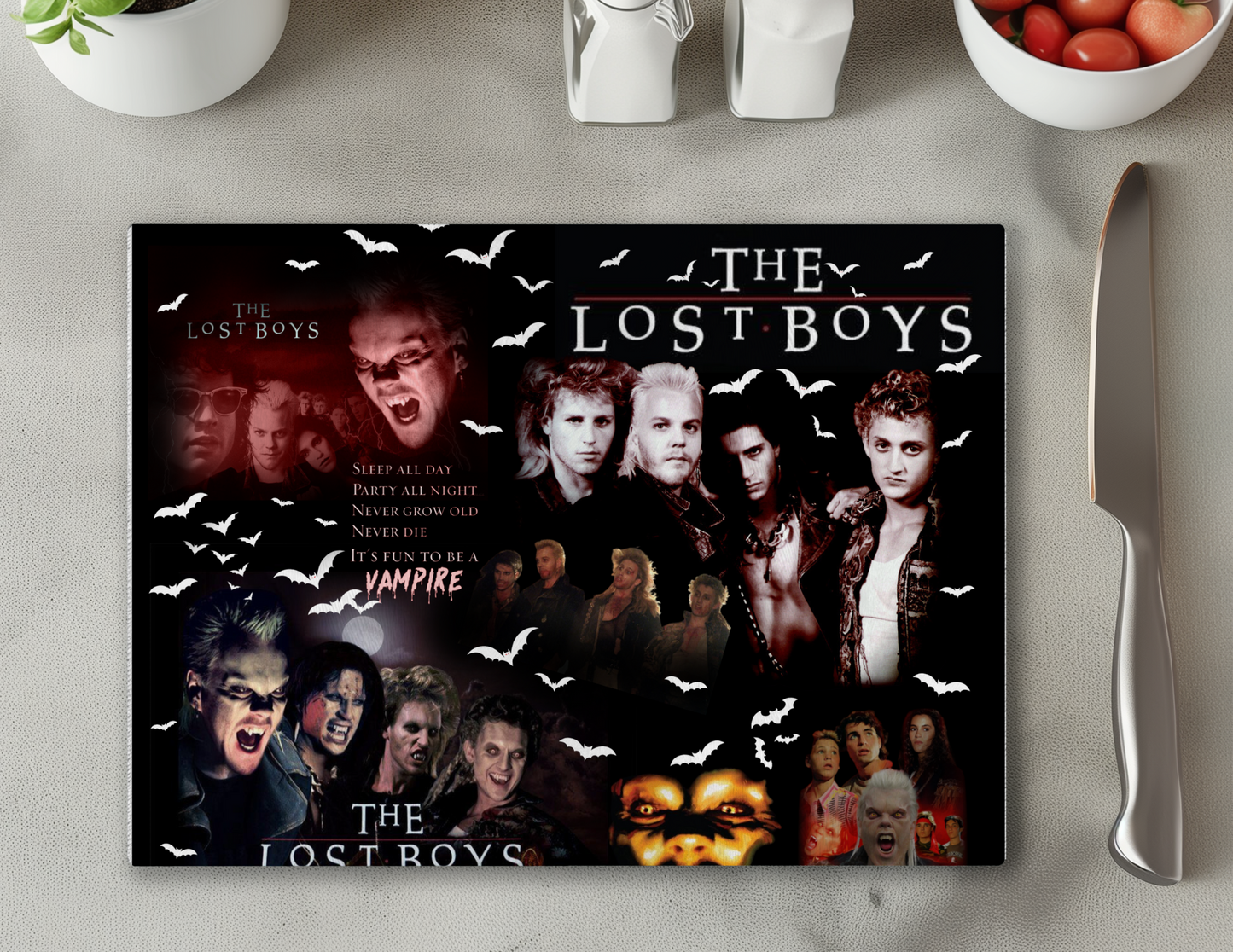 Lost Boys Cutting Board