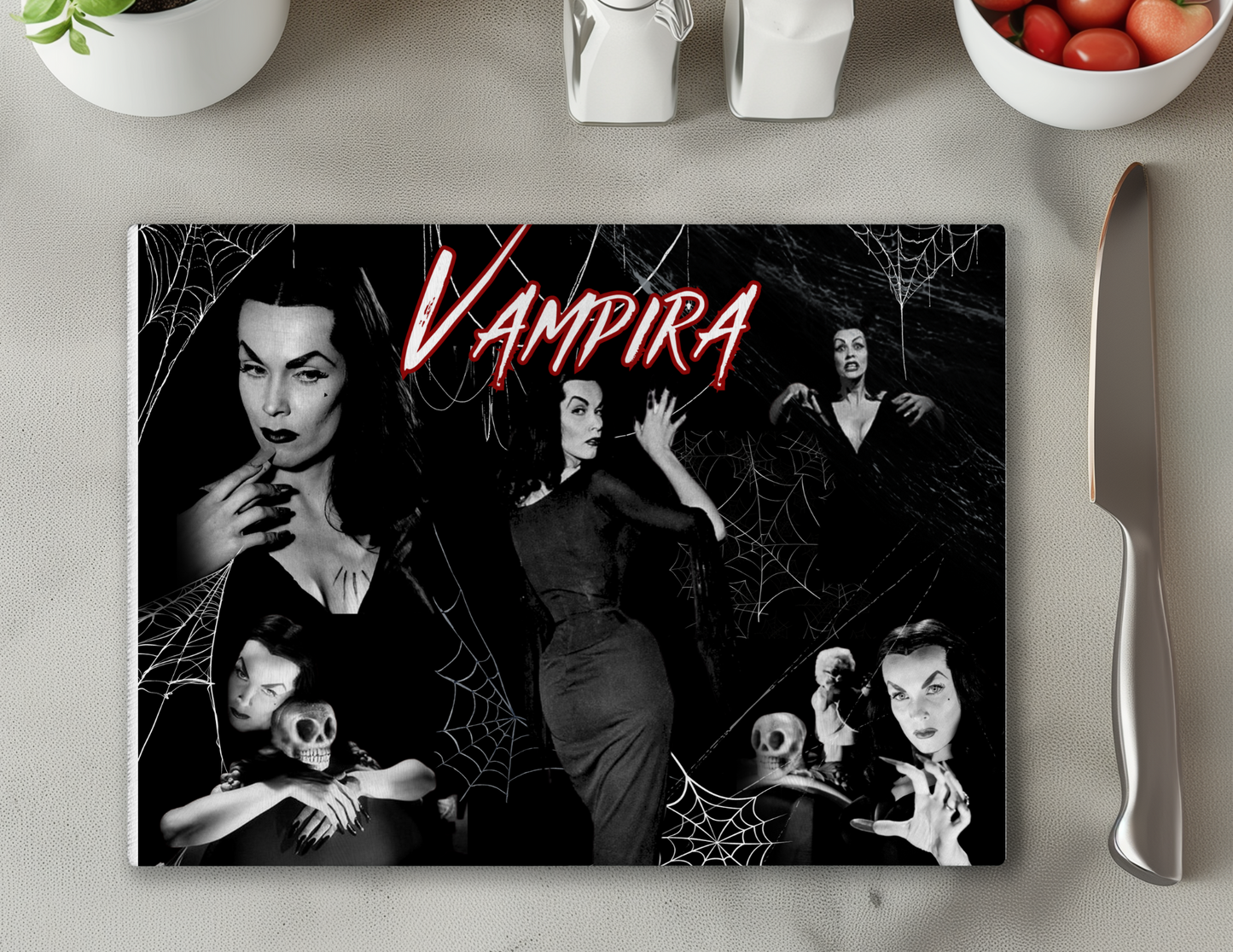 Vampira Cutting Board