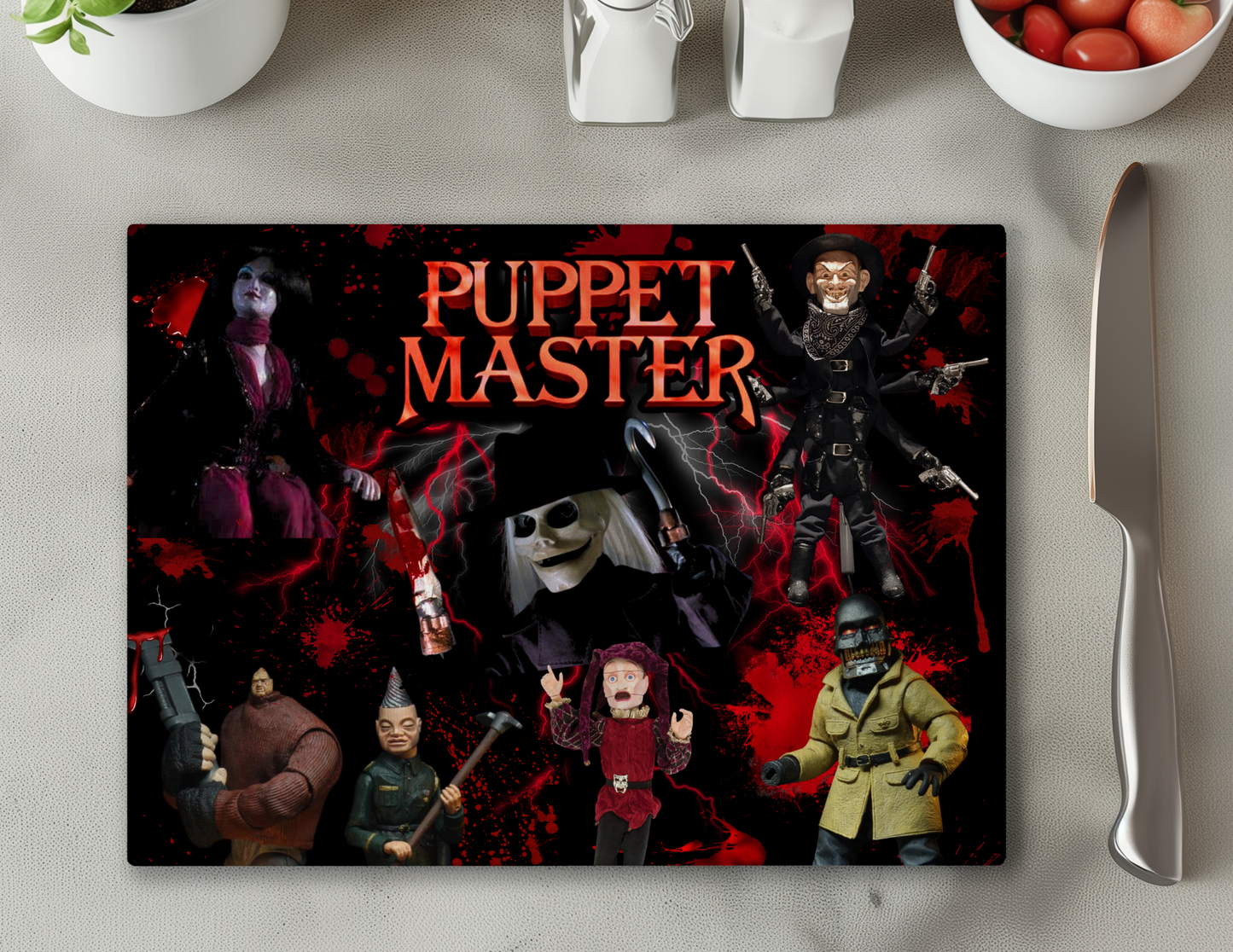 Puppet Master Cutting Board