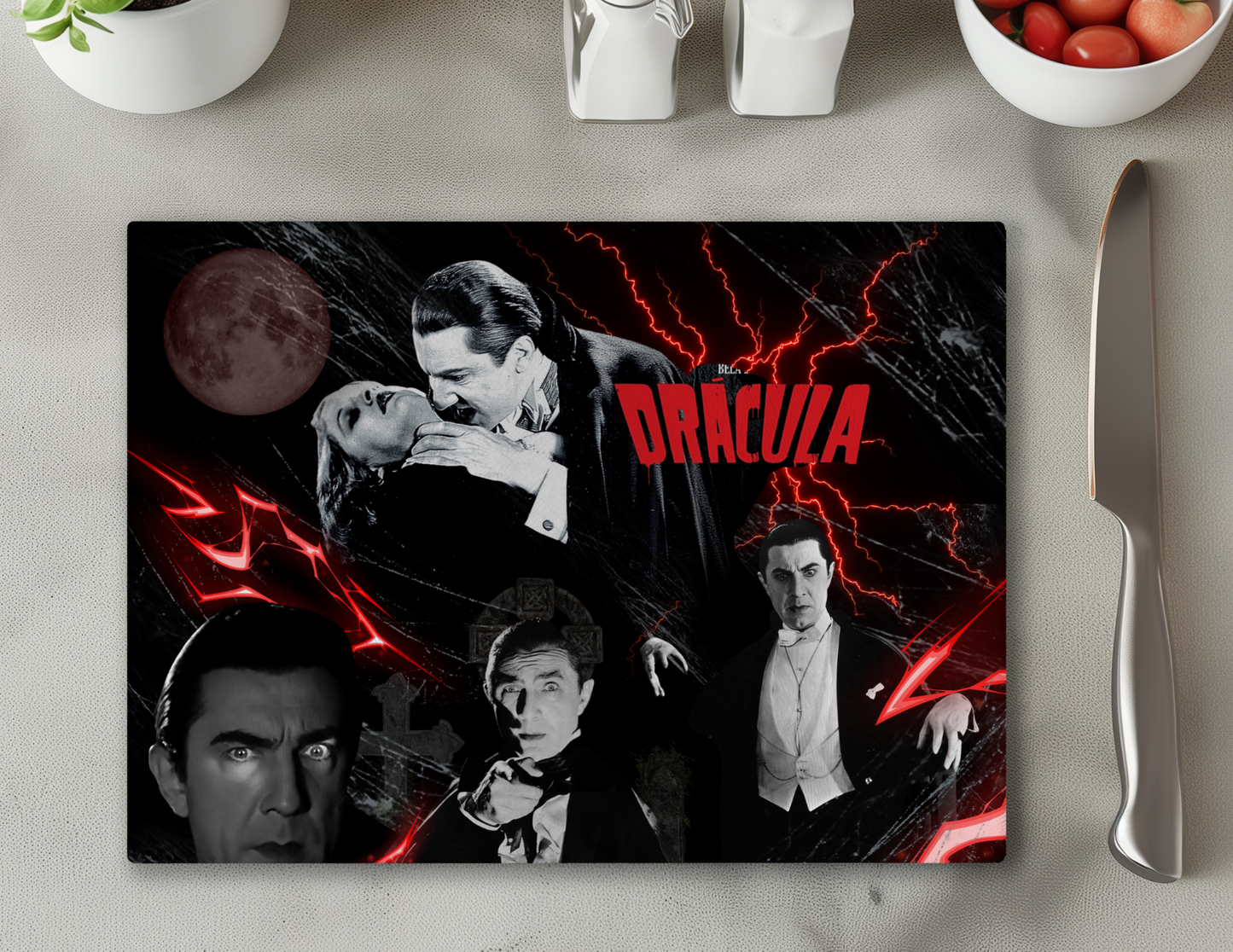 Dracula Cutting Board