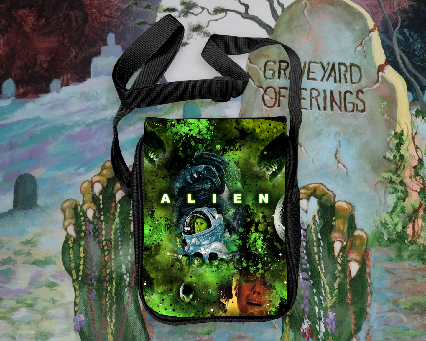 Alien Crossbody Purse