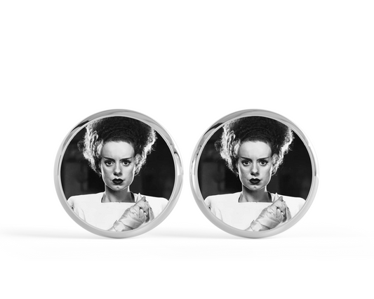 Bride of Frankenstein Stud Earrings