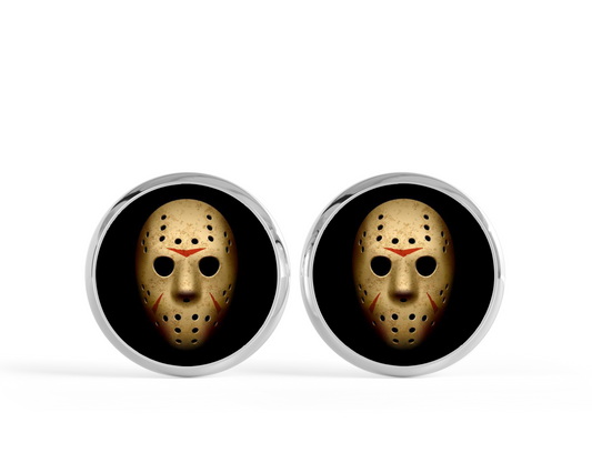 Jason Vorhees Stud Earrings