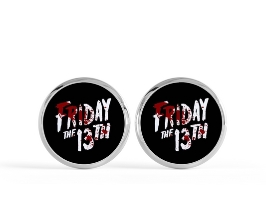 Friday the 13th Stud Earrings