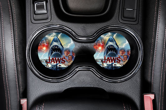 Jaws Car Coaster set of 2
