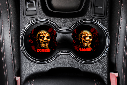 Zombie Car Coaster set of 2