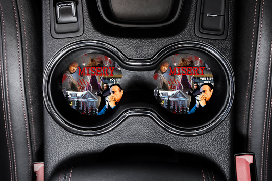 Misery Car Coaster set of 2