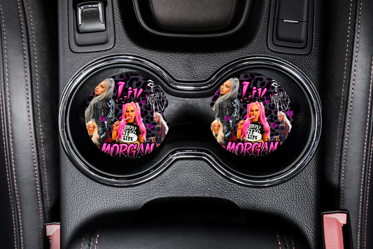 Liv Morgan Car Coaster set of 2