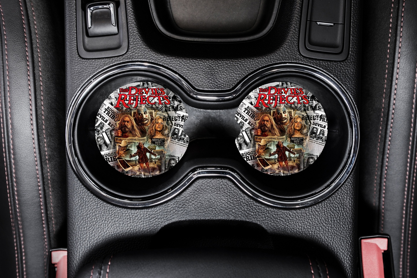 Devils Rejects Car Coaster set of 2