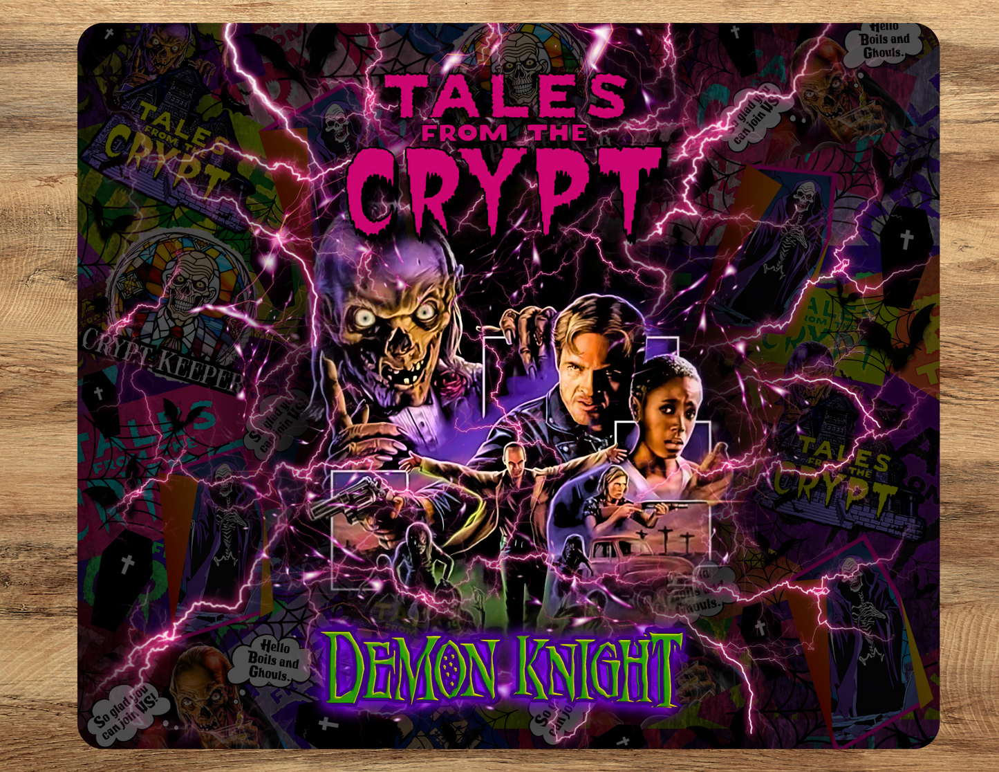 Wholesale Mouse Pads set of 4 Tales from the Crypt Demon Night