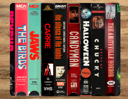 Horror VHS Mouse Pad