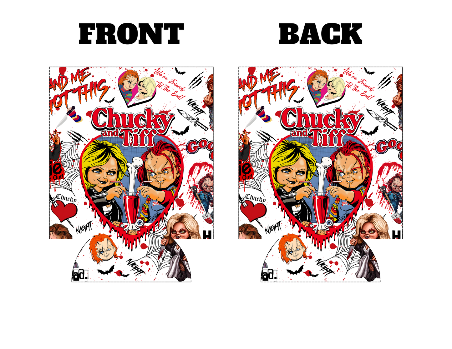 Chucky and Tiff Cooler