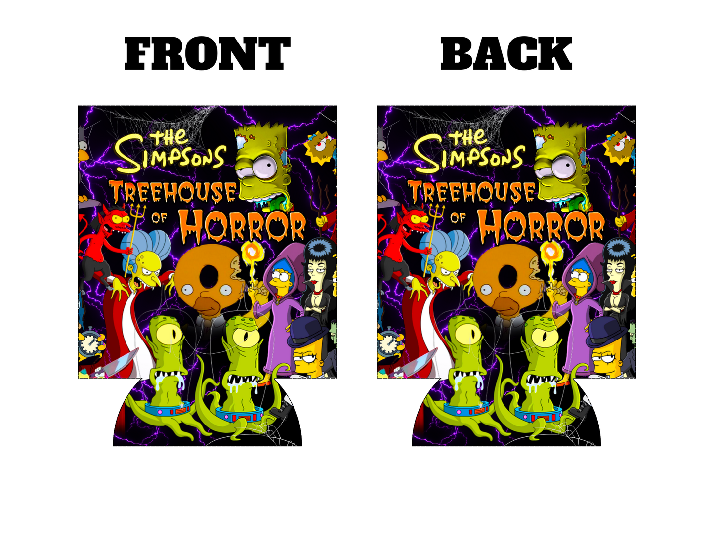 Tree House of Horror Can Cooler