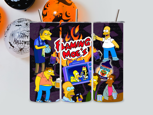 Flaming Moe's Tumbler