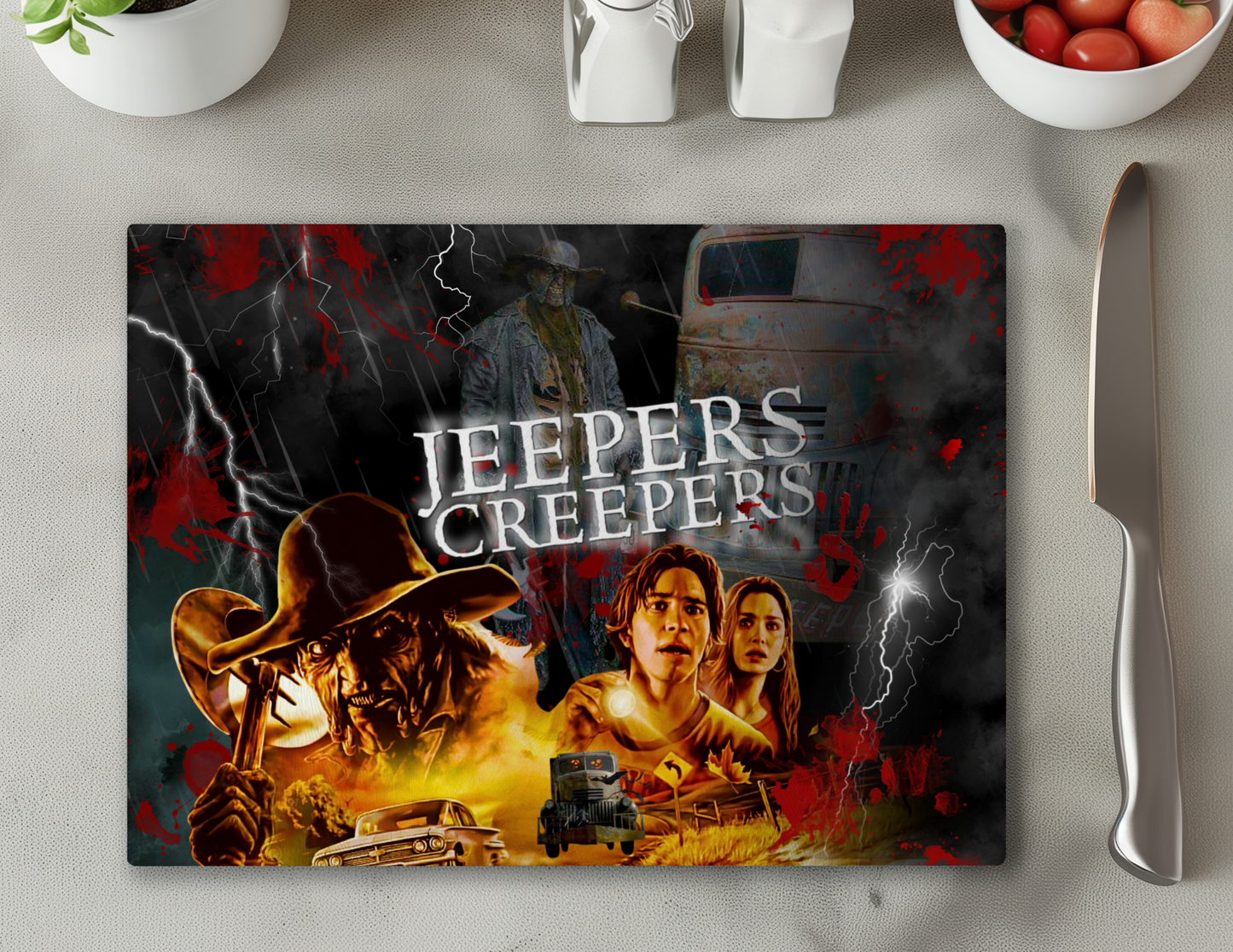 Jeepers Creepers Cutting Board