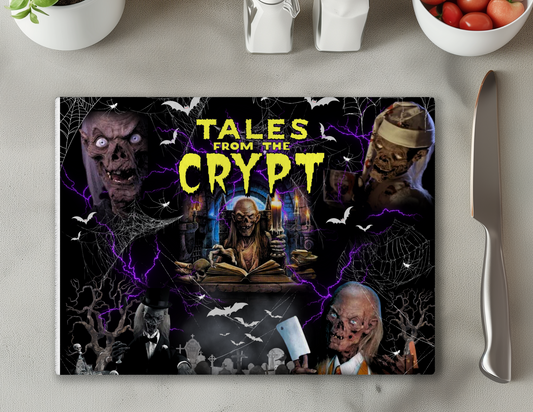 Tales from the Crypt Cutting Board