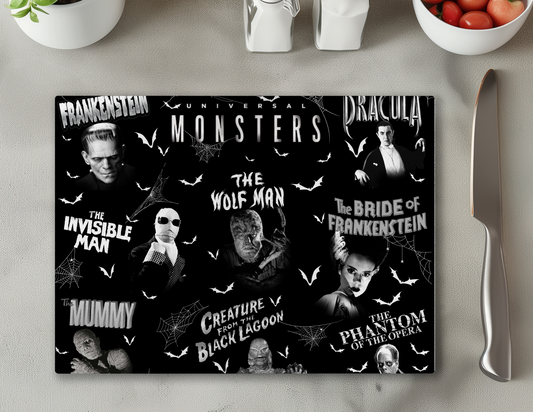 Universal Monsters Cutting Board