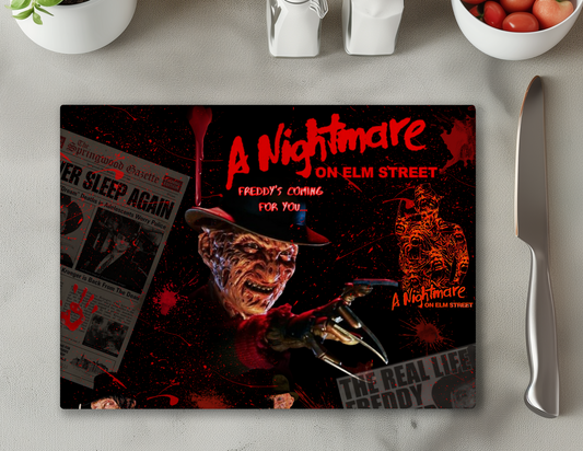 Nightmare on Elm St. Cutting Board