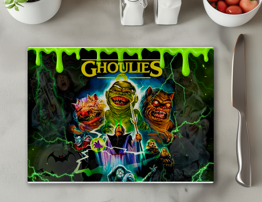 Ghoulies (Green Drip) Cutting Board