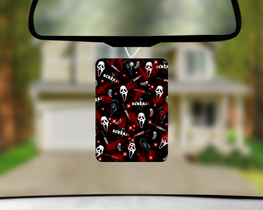 Scream Collage Air Freshener
